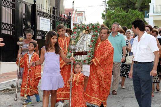 Η γιορτή του Αγίου Φανουρίου στο Ληξούρι (εικόνες)