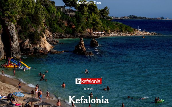 Μεγάλο αφιέρωμα των NEW YORK TIMES στην Κεφαλονιά