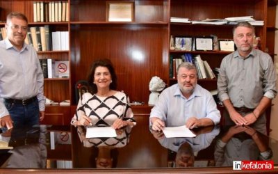 Υπεγράφη η προγραμματική σύμβαση Περιφέρειας – Δήμου Αργοστολίου για έργα οδοποιίας ύψους 4 εκ. ευρώ