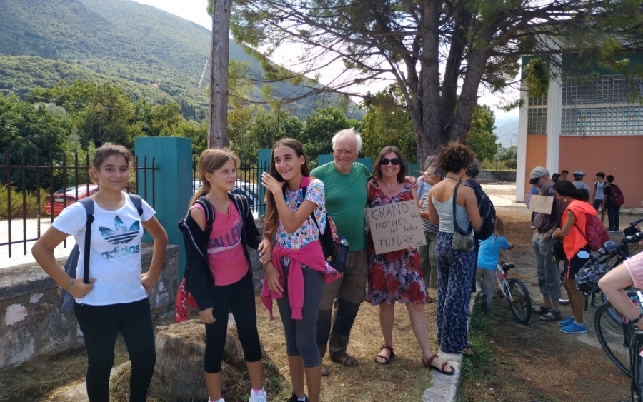 Κινητοποίηση για το κλίμα με μια μικρή συμβολική διαμαρτυρία στην Σάμη
