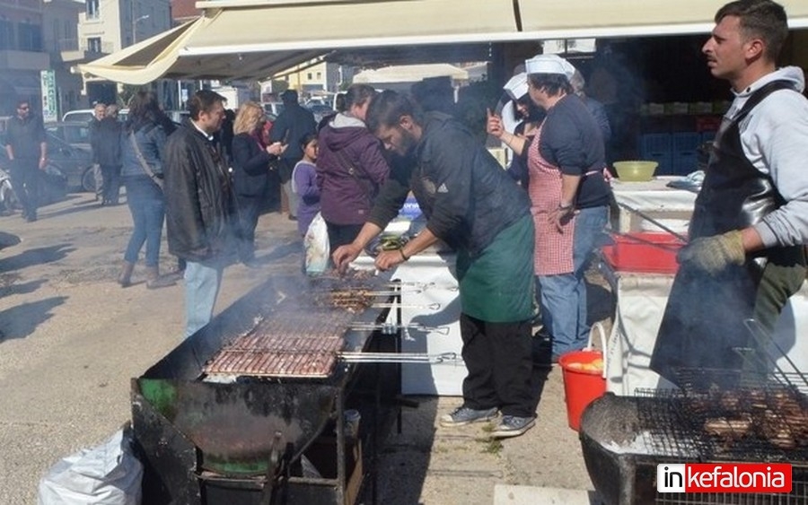 Στο κλίμα της Τσικνοπέμπτης το Αργοστόλι! (εικόνες)