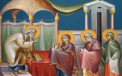 Πρόγραμμα Πανηγύρεως Εορτασμού της Υπαπαντής στον ιδιωτικό Ναό οικογένειας Γεράκη