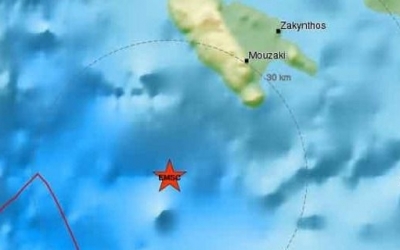 Νέος σεισμός 4,6 ρίχτερ στη Ζάκυνθο
