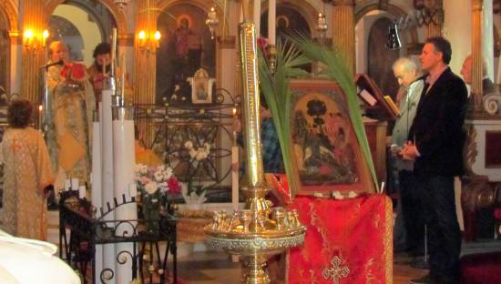 Ο εορτασμός των Βαΐων στον Ι.Ν. Ευαγγελιστρίας στην Πεσσάδα
