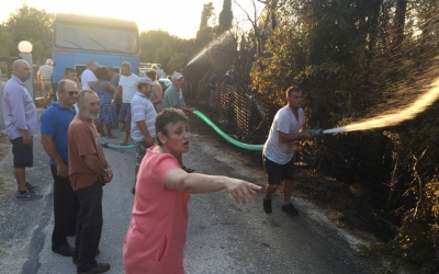 Φωτιά στα Γερμενάτα