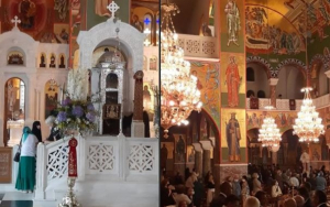 Μέγας Εσπερινός στον Άγιο Γεράσιμο Ομαλών (εικόνες - video)