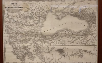 Το έκθεμα του Μαΐου : Δυο χάρτες από τη συλλογή χαρακτικών της Ιακωβατείου Βιβλιοθήκης