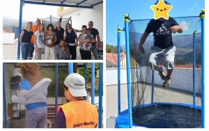 "Πετάει" η ομάδα με το... τραμπολινο! Ευχαριστήριο από το Ειδικό Δημοτικό Σχολείο Κεφαλονιάς (εικόνες)