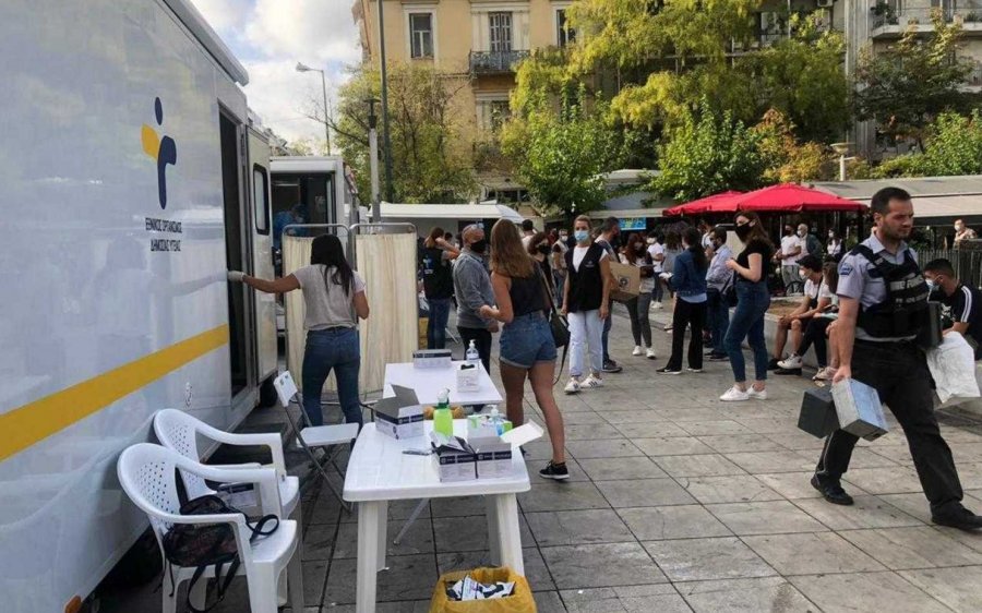 Πάτρα: Σε τρία σημεία σήμερα δωρεάν τεστ Kορονοϊού