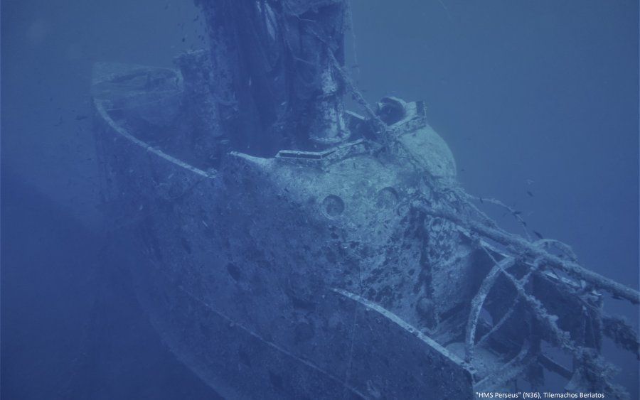 Το ναυάγιο του βρετανικού υποβρυχίου του Β’ Π.Π. «Περσεύς» (80 χρόνια από την βύθιση)