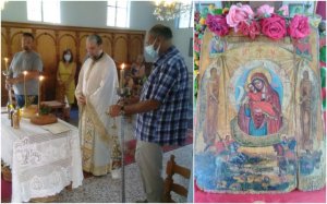 Τραπεζάκι: Γιορτάστηκε το αντιμήρι της Παναγίας στον ΙΝ Υπεραγίας Θεοτόκου (εικόνες)