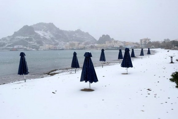 Το'στρωσε μέχρι και στις παραλίες - Μαγευτικές εικόνες