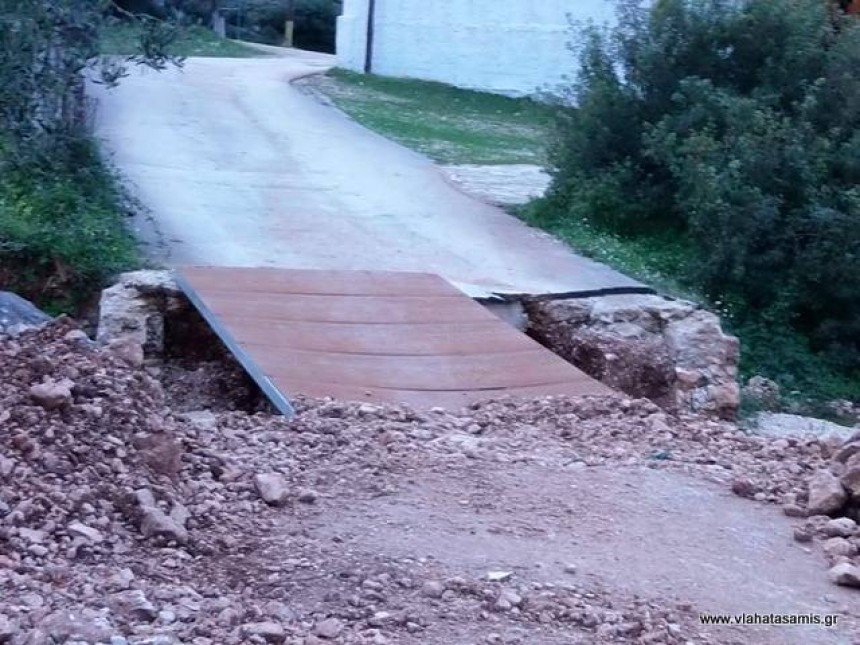 Έτοιμο το γεφυράκι της Μελισσάνης για να υποδεχτεί τους επισκέπτες του τριημέρου!