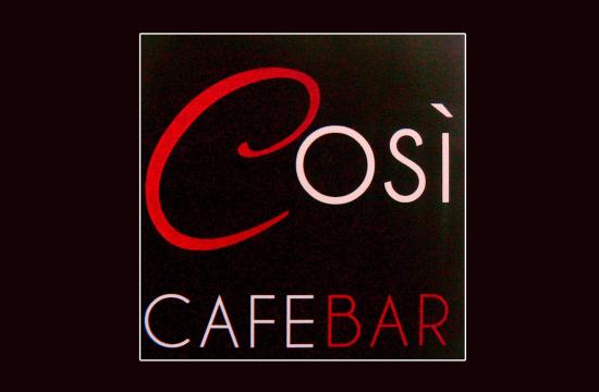 Για καφεδάκι και Snack COSI CAFE !