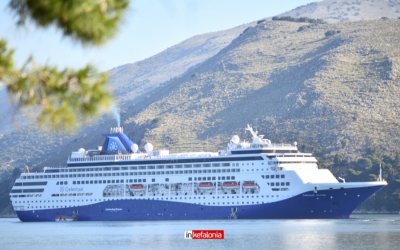 Χωρίς ρεύμα το Αργοστόλι λόγω του... κρουαζιεροπλοίου