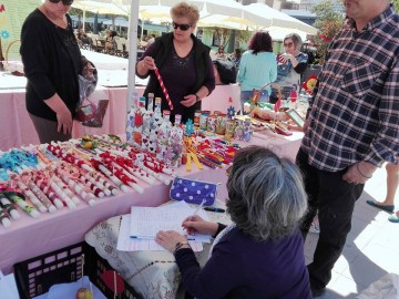 Ξεκίνησε στο Ληξούρι το πασχαλινό παζάρι της Ενωσης ΑμέΑ «Υπερίωνας» (εικόνες)