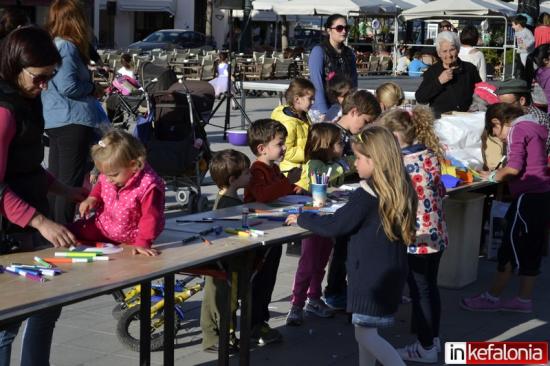 Για τα παιδιά η παραμονή της πρωτομαγιάς στο Ληξούρι