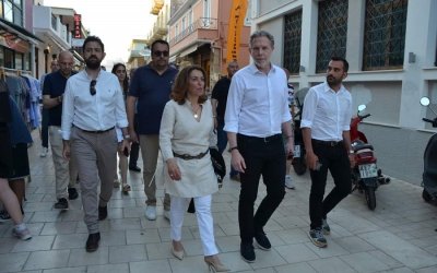 Περιοδεία Υποψηφίων Βουλευτών του ΠΑ.ΣΟ.Κ. στη Σάμη και στην Αγ. Ευφημία