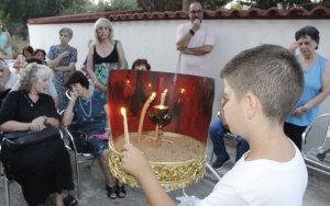 Η παράκληση της Αγίας Κυριακής στο Ληξούρι