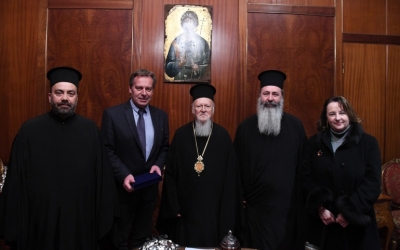 O Μητροπολίτης Κεφαλληνίας στο Οικουμενικό Πατριαρχείο