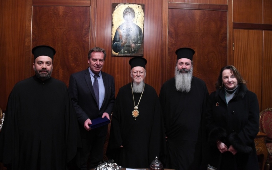 O Μητροπολίτης Κεφαλληνίας στο Οικουμενικό Πατριαρχείο