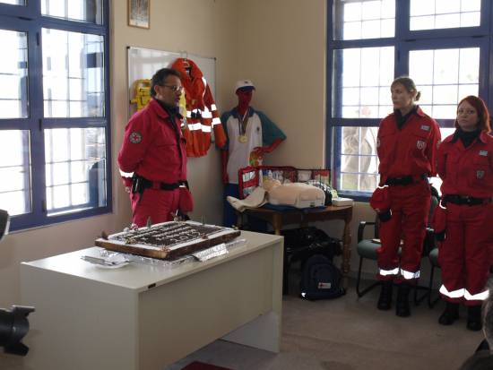 Οι Σαμαρείτες έκοψαν την πρωτοχρονιάτικη πίτα τους