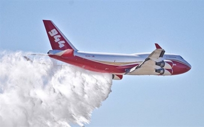 747 Supertanker: Ένας «τιτάνας» κατά των πυρκαγιών στον Αμαζόνιο