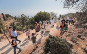 Λαμπρός εορτασμός στην Ιερά Μονή Άτρου (εικόνες)