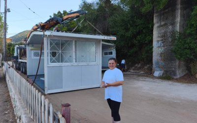Ετοιμάζονται τα νέα γραφεία του "Πρόνησου" στα Αράγια του Πόρου