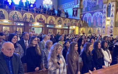 Κυριακή των Βαΐων στον Άγιο Γεράσιμο της Νέας Υόρκης (εικόνες)