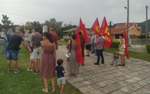 Τιμήθηκαν οι αγωνιστές Εθνικής Αντίστασης και ΔΣΕ από τα Ομαλά