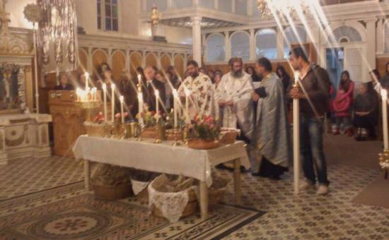 Τελέστηκε με κατάνυξη ο Μέγας Εσπερινός στον Αγιο Νικόλαο Σβορωνάτων