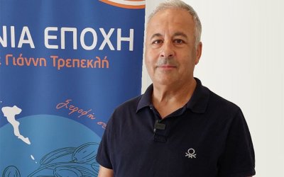 Αναστάσιος Μινέτος, υποψήφιος με το συνδυασμό «Ιόνια Εποχή» του Γιάννη Τρεπεκλή