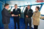 Τελετή αποχαιρετισμού για το Splendour of the Seas στην τελευταία επίσκεψή του στην Κεφαλονιά
