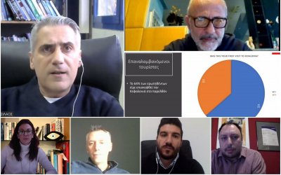 Τουριστική Επιτροπή: "Aναμονή και... αισιοδοξία!" Η παρουσίαση από το Ιόνιο Πανεπιστήμιο των αποτελεσμάτων της Έρευνας Συμπεριφοράς Τουριστών (Κάρτες – Γραφήματα)