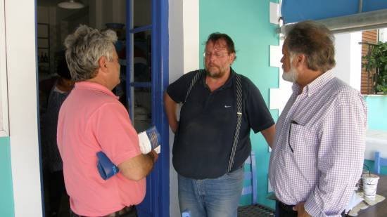 Εικονές απο την περιοδεία του Σπύρου Κουνάδη στην Ιθάκη