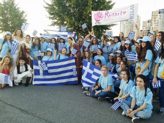 H Αναστασία Μιχαλάτου κέρδισε το χρυσό με την παιδική χορωδία ROSARTE στην Ολυμπιάδα Χορωδιών (video)