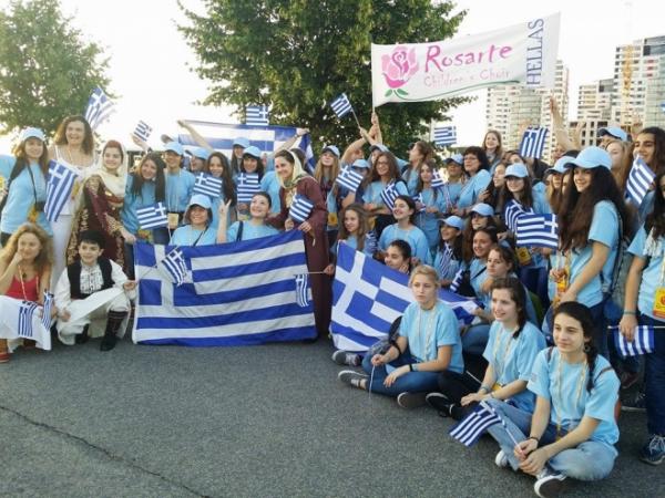 H Αναστασία Μιχαλάτου κέρδισε το χρυσό με την παιδική χορωδία ROSARTE στην Ολυμπιάδα Χορωδιών (video)