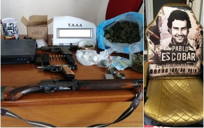Αστυνομική επιχείρηση στη Δυτική Αττική: Ο «χρυσός θρόνος» Εσκομπάρ και συλλήψεις!