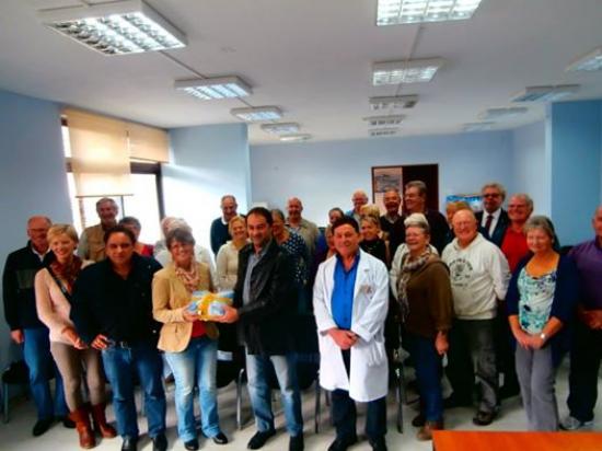 Η δωρεά του Holter καρδιάς απο τους εκπροσώπους της Βρετανικής Κοινότητας ''FLIK'' (Friends Living in Kefalonia)