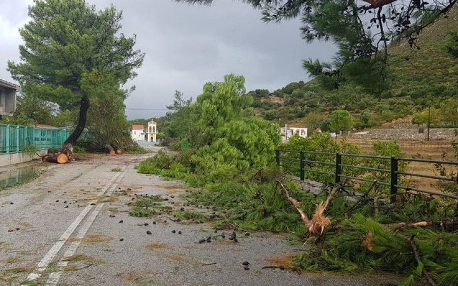 Πολιτική Προστασία: Επικαιροποιημένο Έκτακτο Δελτίο Επικίνδυνων Καιρικών Φαινομένων