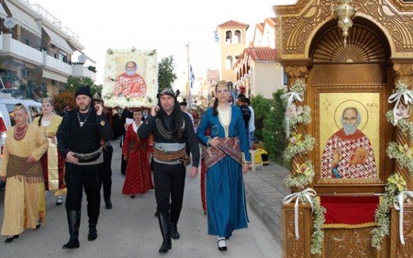 Τα Κρύα Ιτεών των Πατρών τίμησαν την Μνήμη του Οσίου Παναγή Μπασιά (εικόνες)