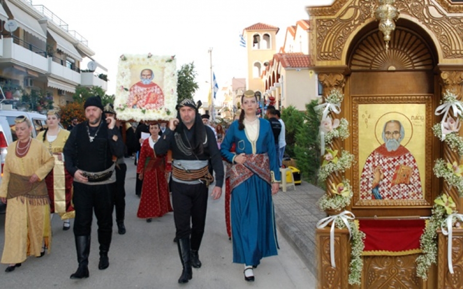 Τα Κρύα Ιτεών των Πατρών τίμησαν την Μνήμη του Οσίου Παναγή Μπασιά (εικόνες)