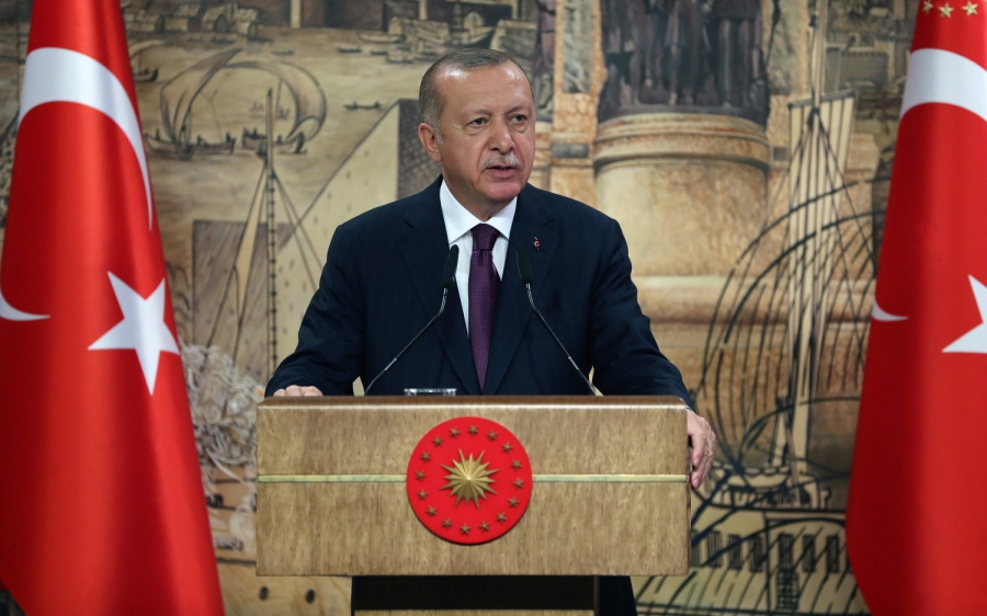 Νέα απειλή πολέμου από τον Ερντογάν: Η Τουρκία έχει δύναμη να διαλύσει τους χάρτες που της επιβάλλονται