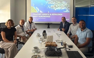 Eurowings και Fraport δρομολογούν νέα πτήση προς Κεφαλονιά από Γερμανία