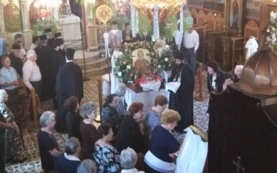 Ο Εσπερινός του Αγ. Παναγή Μπασιά στο Ληξούρι (εικόνες)