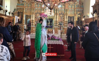 Κυριακή της Σταυροπροσκυνήσεως στην Αγία Μαρίνα Βλαχάτων