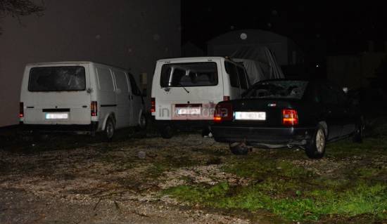 Οι σφαίρες έπεσαν σαν το "χαλάζι" στην Αγία Ευφημία (photos)