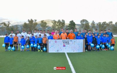 Γέμισε ελπίδα το ΔΑΚ Αργοστολίου στο φιλανθρωπικό αγώνα των μαθητών για το μικρό Γιαννάκη