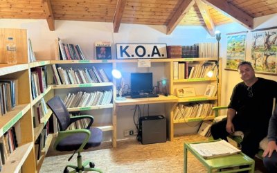 Όταν το μεράκι γίνεται προσφορά: Η Βιβλιοθήκη της Ανωγής στην Ιθάκη!